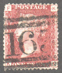 Great Britain Scott 33 Used Plate 200 - KF - Click Image to Close